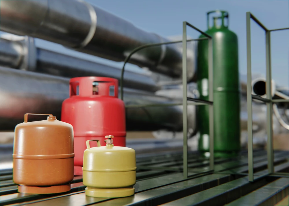 Liquid petroleum gas tanks